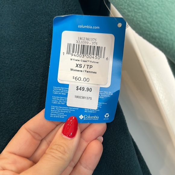 Girls Columbia fleece - Picture 3 of 3